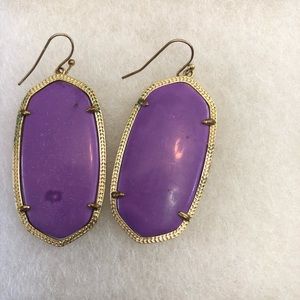 Kendra Scott purple earrings hard to find